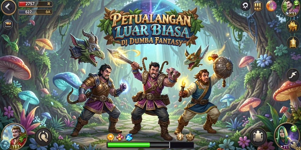 Gameplay seru dalam dunia fantasi 2757.