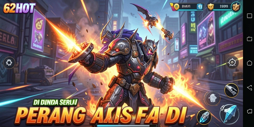 Screenshot dari gameplay seru di 62HOT.