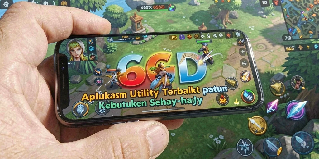 Tampilan antarmuka utama 66D dengan berbagai fitur Utility.
