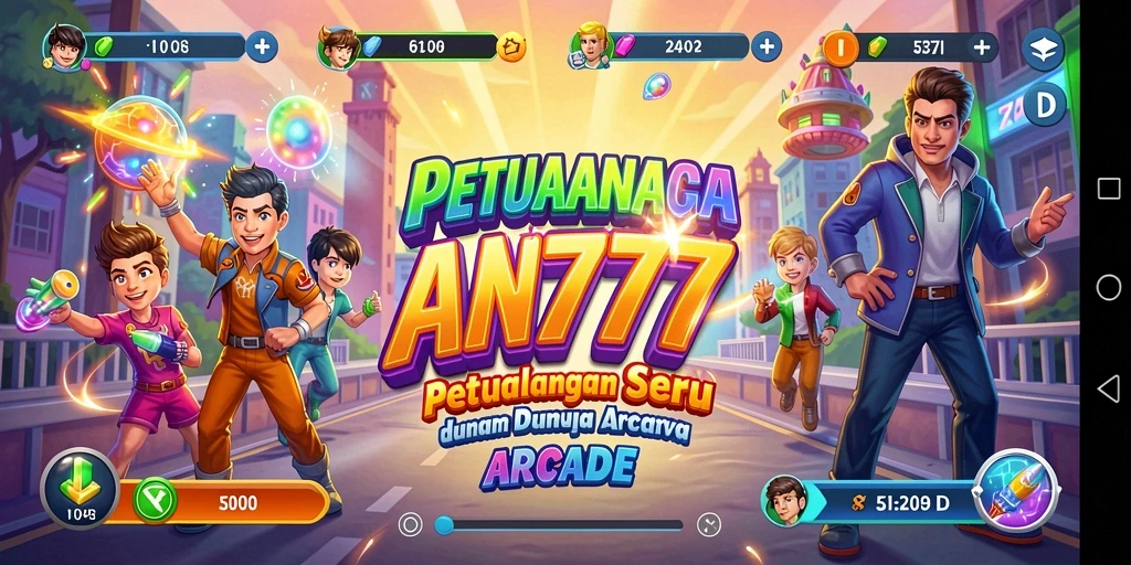 Tampilan gameplay AN777 yang menarik dalam genre Arcade.