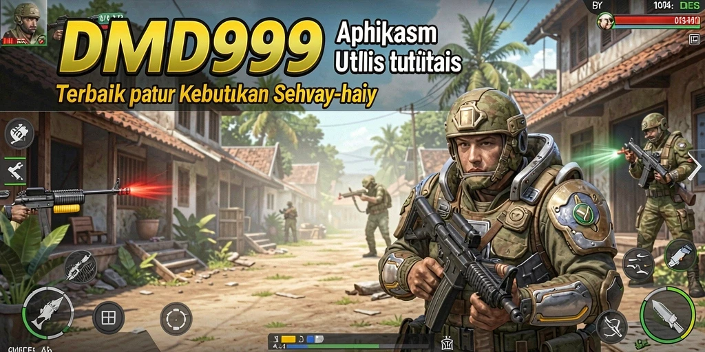 Tampilan utama DMD999 dengan fitur utilitas yang intuitif.