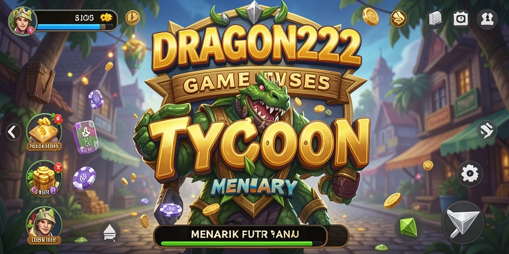 Screenshot utama DRAGON222 menampilkan gameplay menarik di dunia Tycoon.