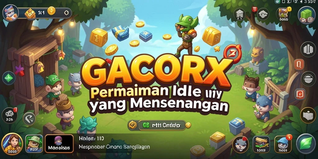 Tampilan gameplay GACORX yang menarik dan menyenangkan.
