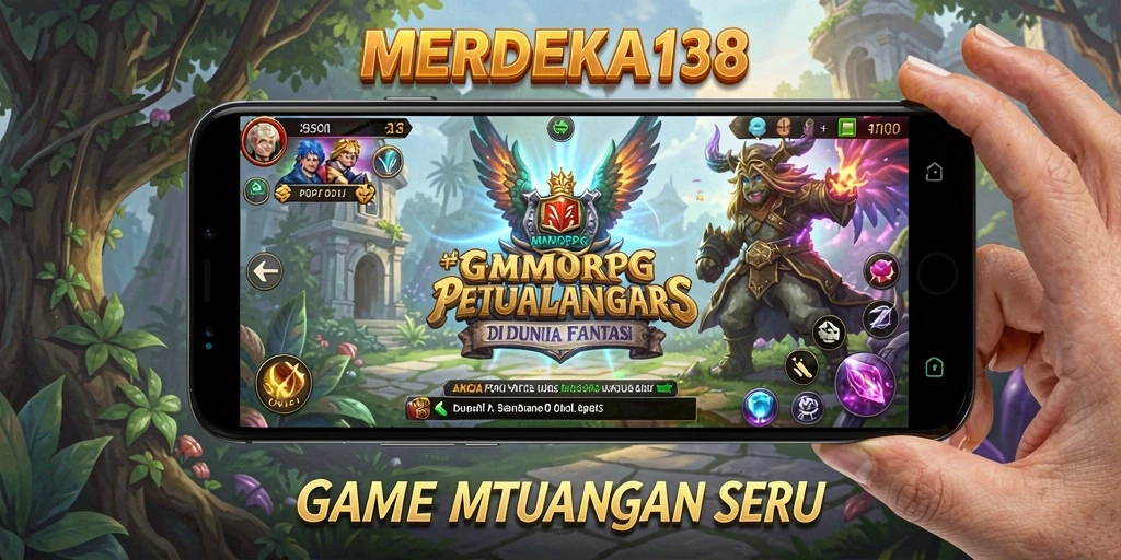 Screenshot dari gameplay MMORPG inovatif di MERDEKA138.