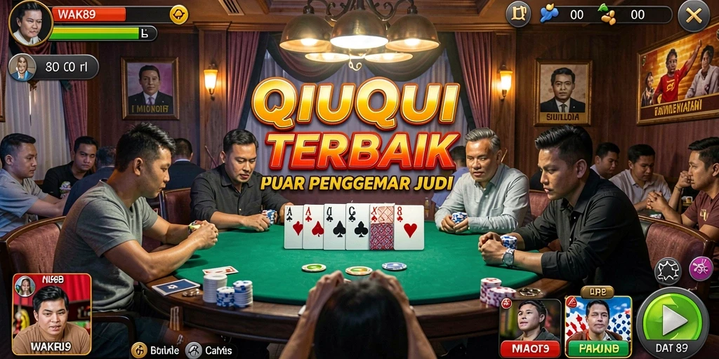 Tampilan gameplay QiuQiu yang menarik di WAK89.