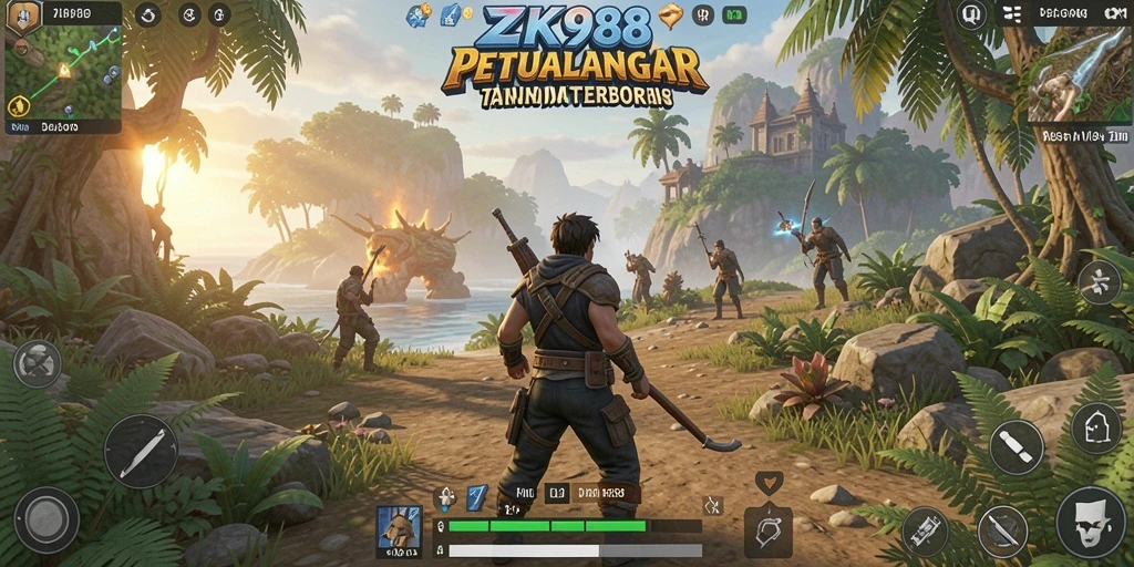 Gameplay menakjubkan dalam dunia terbuka ZK988.